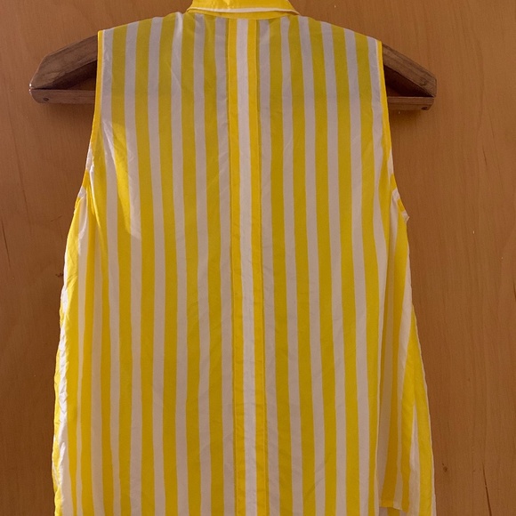 Darling Vintage 100% SILK Sleeveless Popover S - Picture 3 of 3